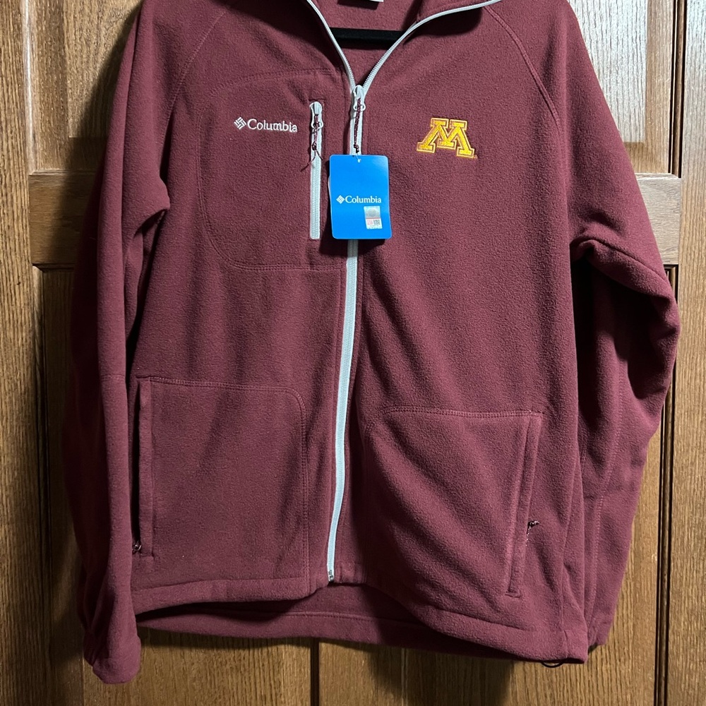 Columbia fleece university of Minnesota